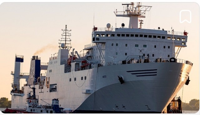 Крупнейший в своем классе паром «Антей» начал работать на линии Балтийск – Усть-Луга.