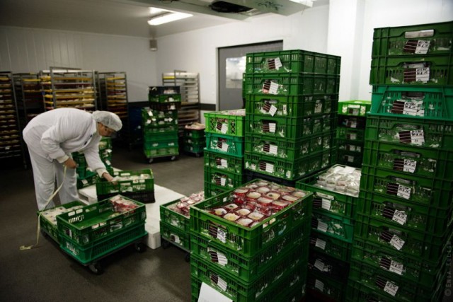 Приготовление самолетной еды