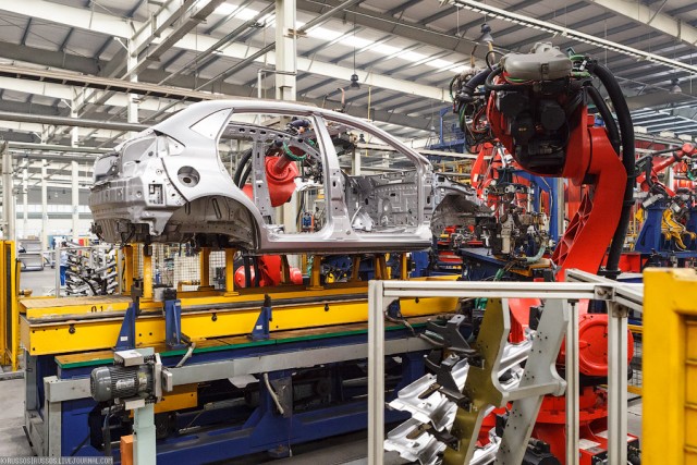 Завод «Chery» в Китае