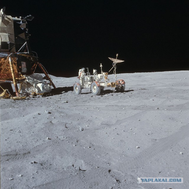 На Луне нашли место падения ускорителя Apollo 16