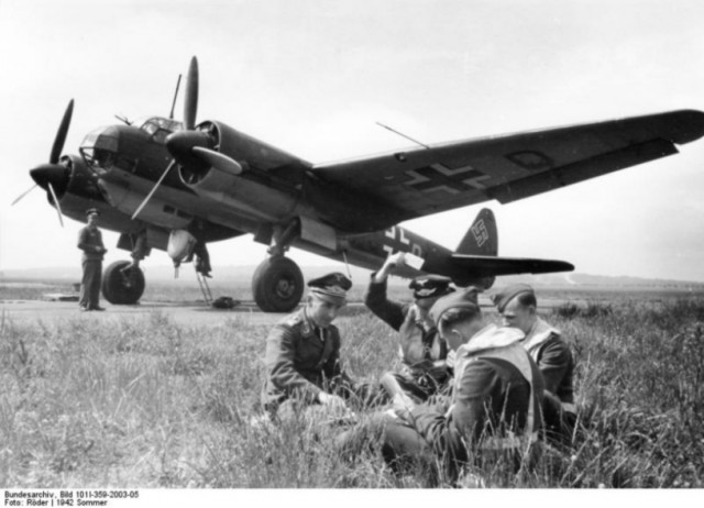 Подъем немецкого бомбардировщика Юнкерс-88А4
