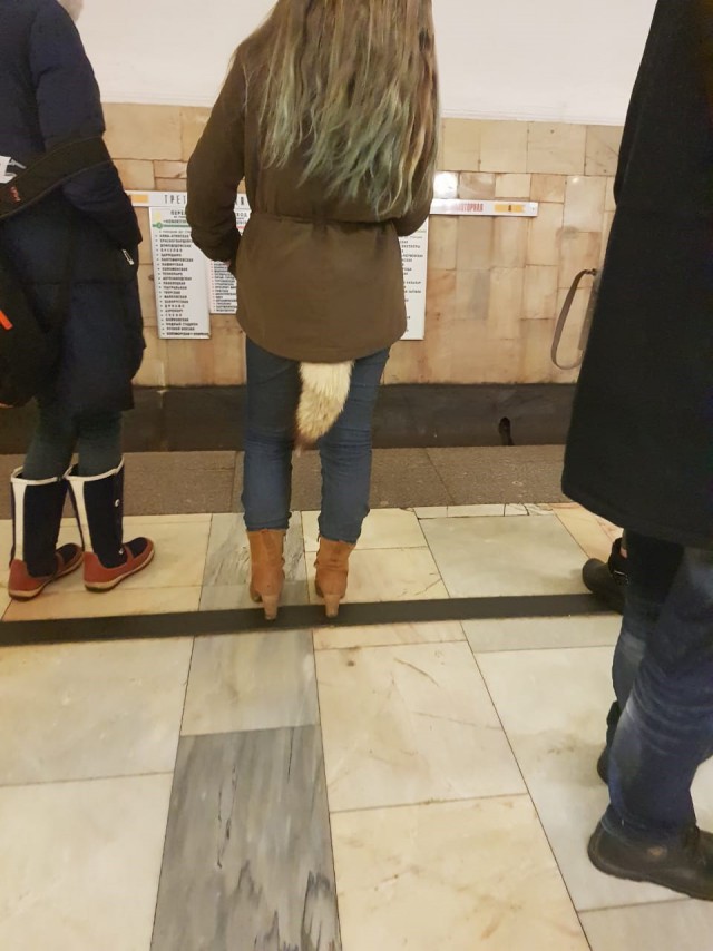 Модники из нашего метро
