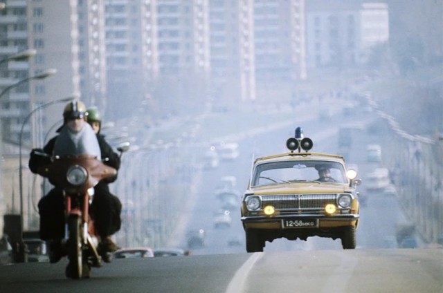 Кадры из автомобильной жизни СССР