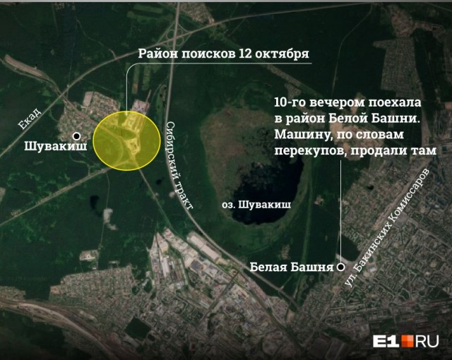 В Верхней Пышме ищут молодую мать. Она пропала после того как поехала продавать машину
