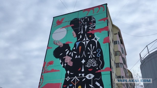Монументальная живопись на стенах архитектурных сооружений
