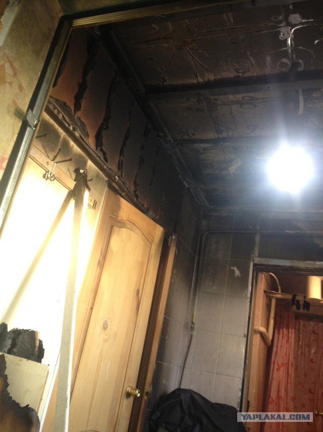 Вынужденный ремонт комнаты после пожарчика