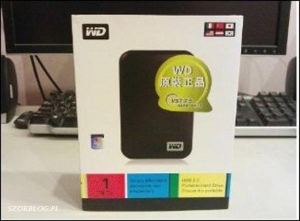 Новенький переносной жесткий диск