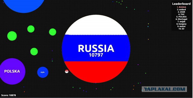 Симулятор жизни: agar.io