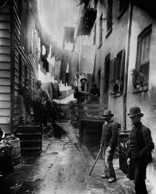 Трущобы Нью-Йорка 1870-1900 гг.