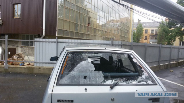 Это был град в Ставрополе