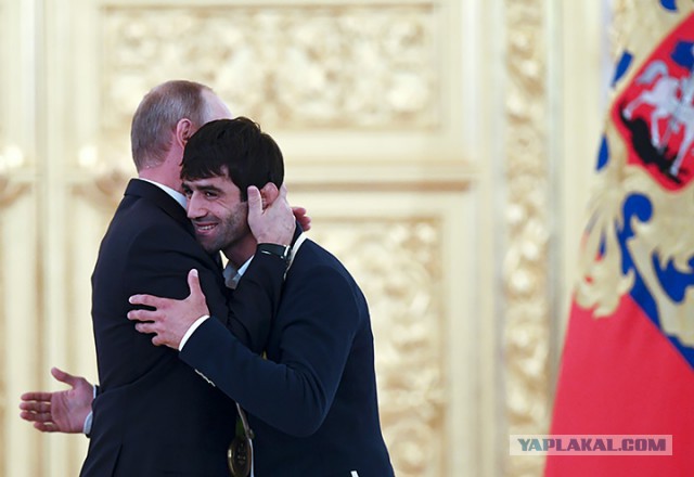 Встреча Владимира Путина с российскими олимпийцами