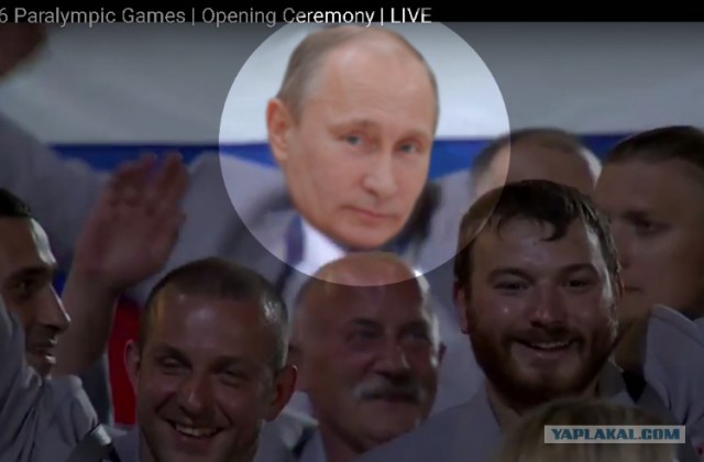 Белорусские спортсмены пронесли российский флаг на церемонии открытия паралимпиады