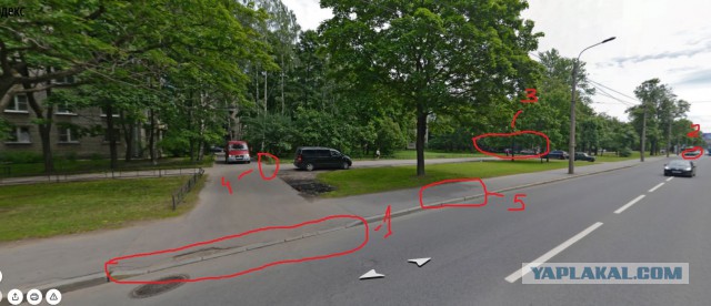 За езду по тротуару - нож в колесо