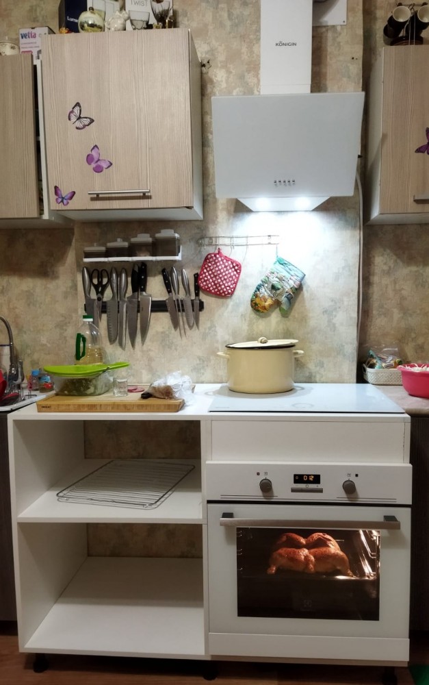 Кухня в частном доме своими, кривыми руками.