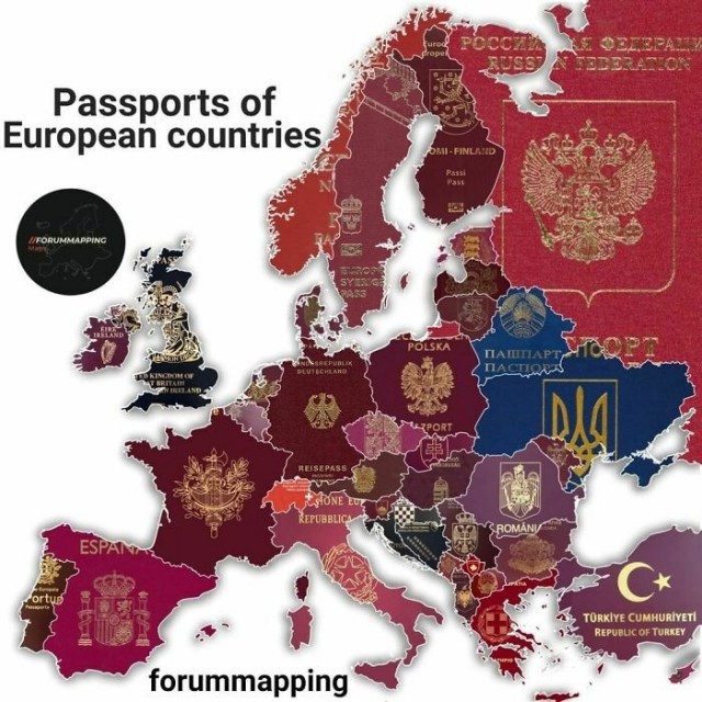 Необычные карты и инфографика со всего мира