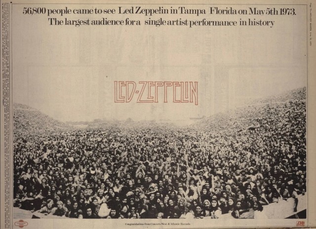 Музыка и музыканты: Led Zeppelin, последний концерт