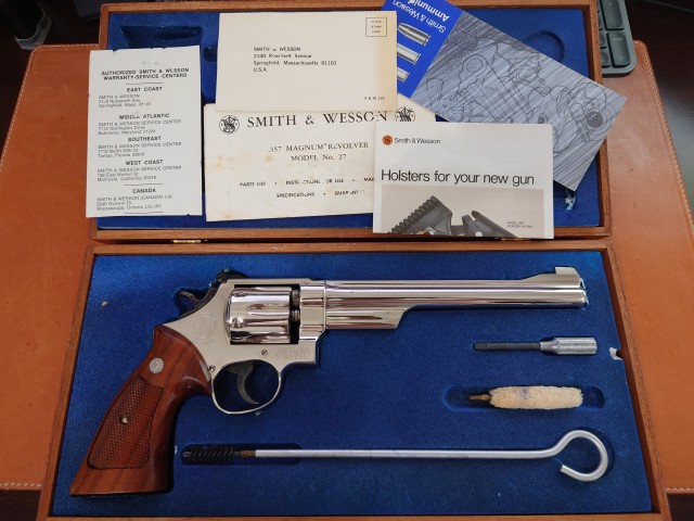 Патрон .357 Magnum и револьвер S&W Model 27-2