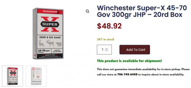 Для Америки это обычное явление. Огромные винтовочные патроны в обычном револьвере.