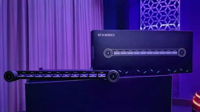 Компания EXEED выпустила физическую панель управления для автомобиля EXLANTIX ET