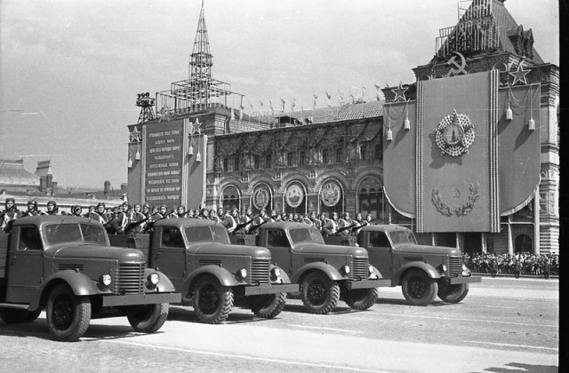 Военный парад весна 1951 года. Часть 2.