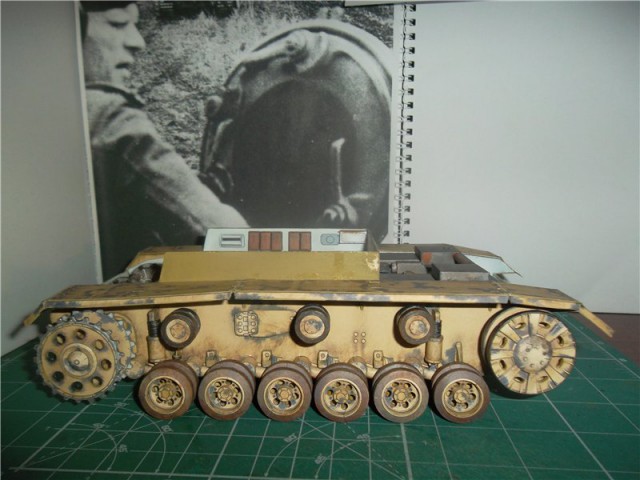 Pz.Kpfw.III Ausf.G - модель из бумаги