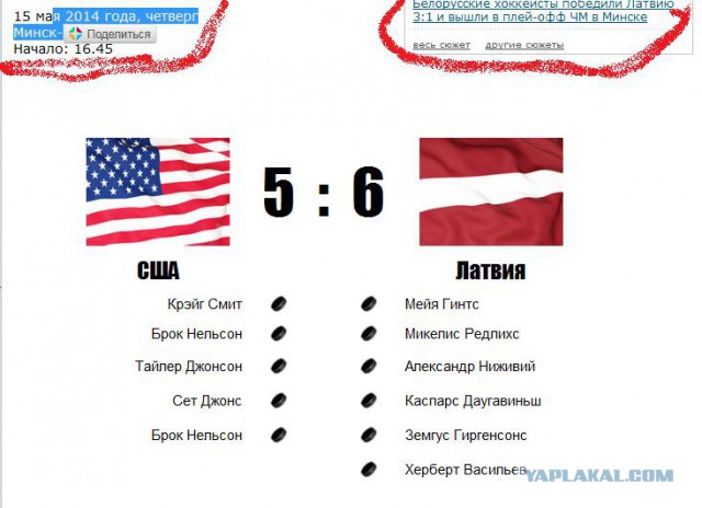 Беларусь в PlayOFF