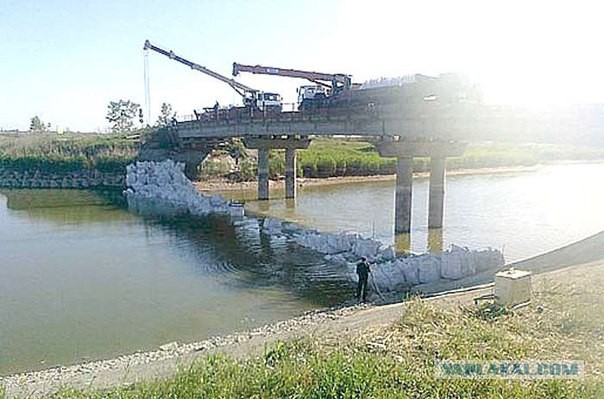 Прорвало  дамбу
