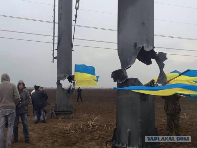 В Крыму таки вырубили свет
