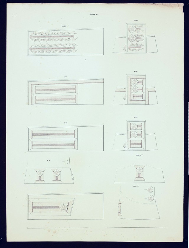 Обмундирование Императорской армии, 1844 год.