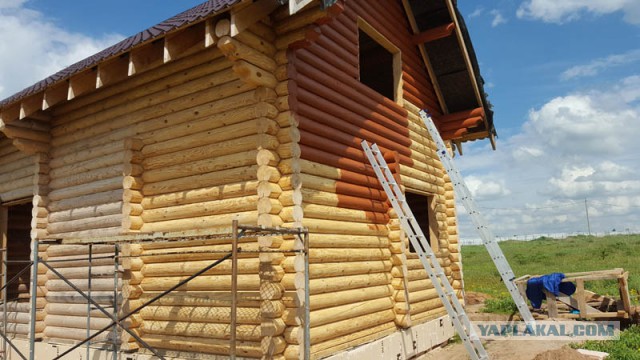 Сказ о том как я баньку строил.
