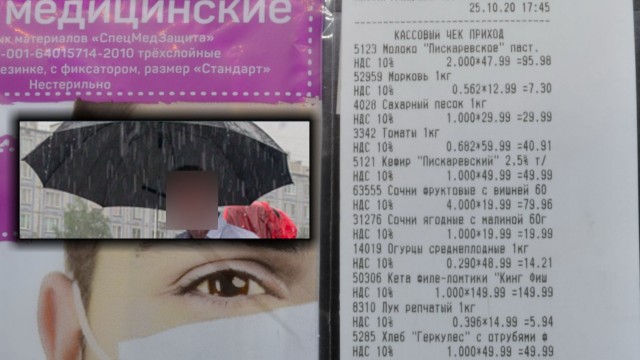 Японцы проверяли защитные свойства маски