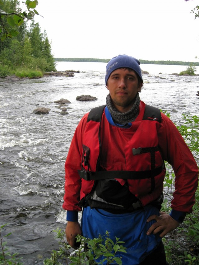 Сплав по р.Охта в 2008 году.