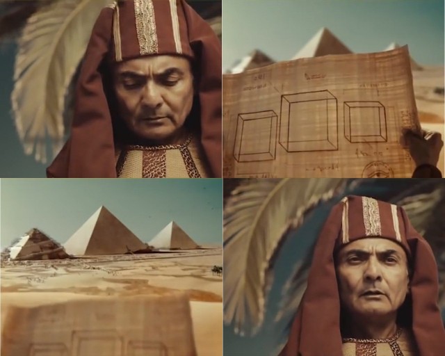 Фараоны, пирамиды, 6000 лет назад