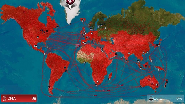 Закрытое воздушное пространство Европы для России выглядит так