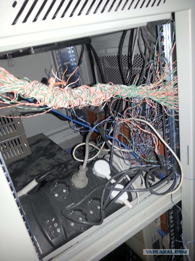 Как я впервые укладывал много кабеля
