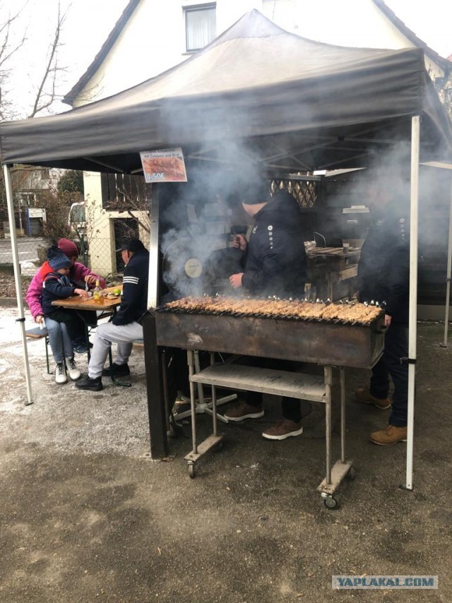 Ну вот и первые шашлыки