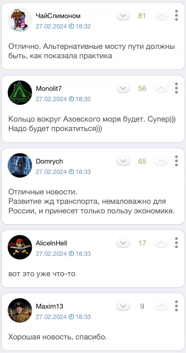 ЖД из Ростова в Крым