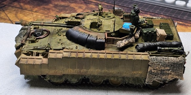 Рукоделия пост. 1/35. БМП-3. Диорама