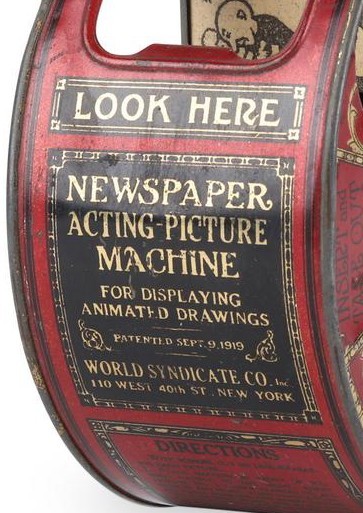 Машинка для просмотра фильмов 1919 года