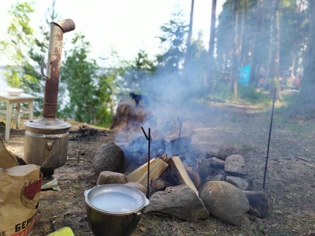Ночевка на Волге
