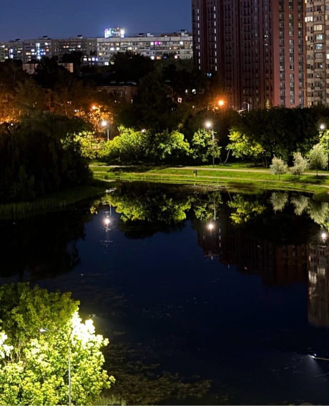 В каком месте Москвы сделано фото?
