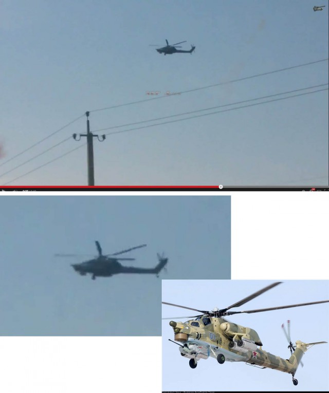 Боевые вертолеты РФ летят к Украинской границе