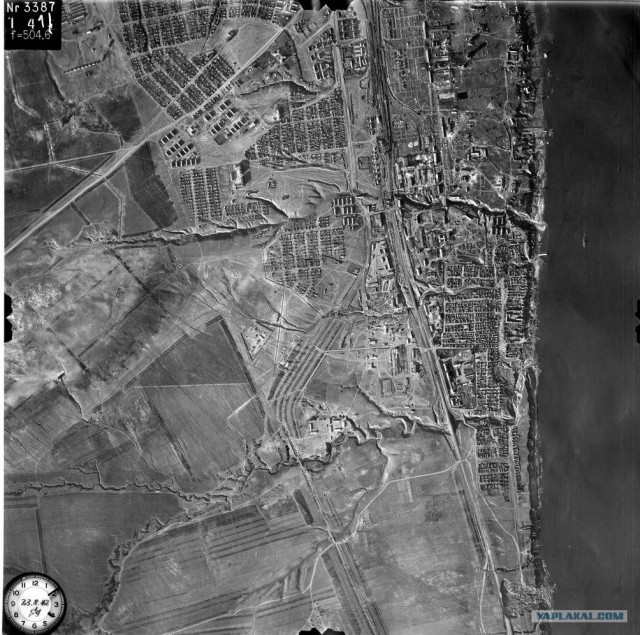 Сталинград Аэрофотосъемка 1942 года