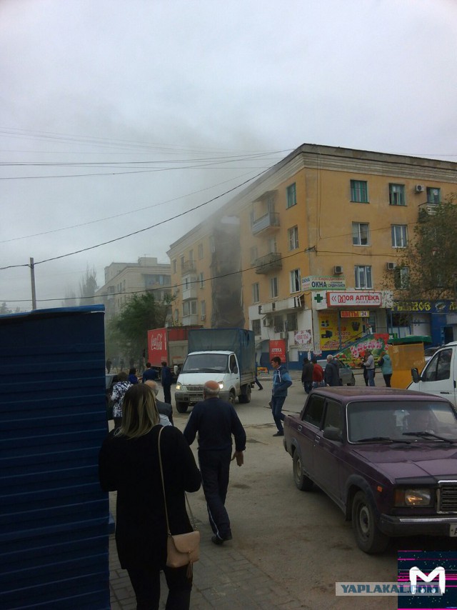 В Волгограде обрушился дом