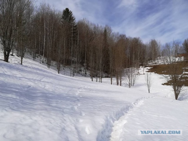 Зима в русской глубинке