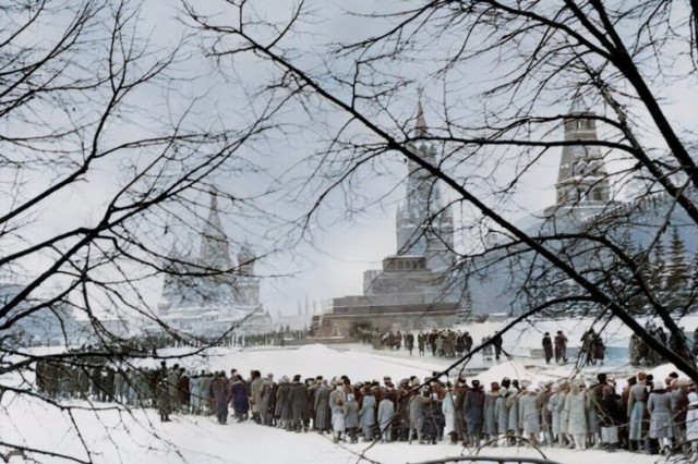 Москва зимняя и новогодняя. Часть первая.