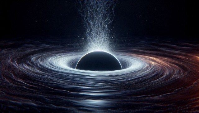 Что, если пространство-время – это поток информации? Квантовое прослушивание может работать изнутри черной дыры