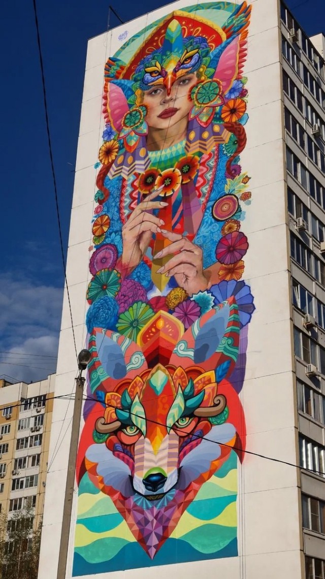 Муралы в Балашихе