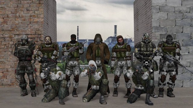 Внутри защитнго купола на Чернобыльской АЭС.