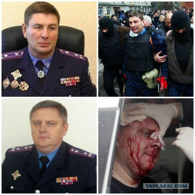 Захват здания милиции в Горловке
